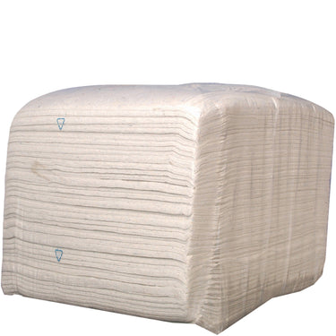Kroon-oil wegwerp poetsdoeken werkplaats 10kg. wit 15003