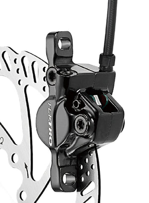 Buzaglo tektro hd6.x schijfrem hydraulisch remklauw zwart voor hd-m285
