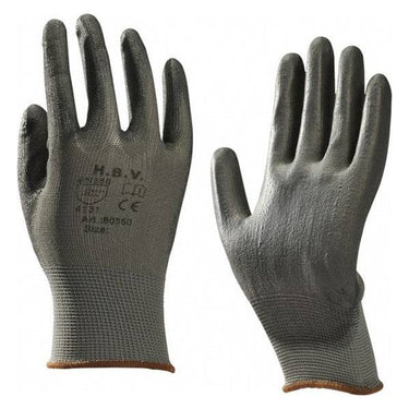 Baten trading company nylon handschoen polyester pu gecoat zwart m