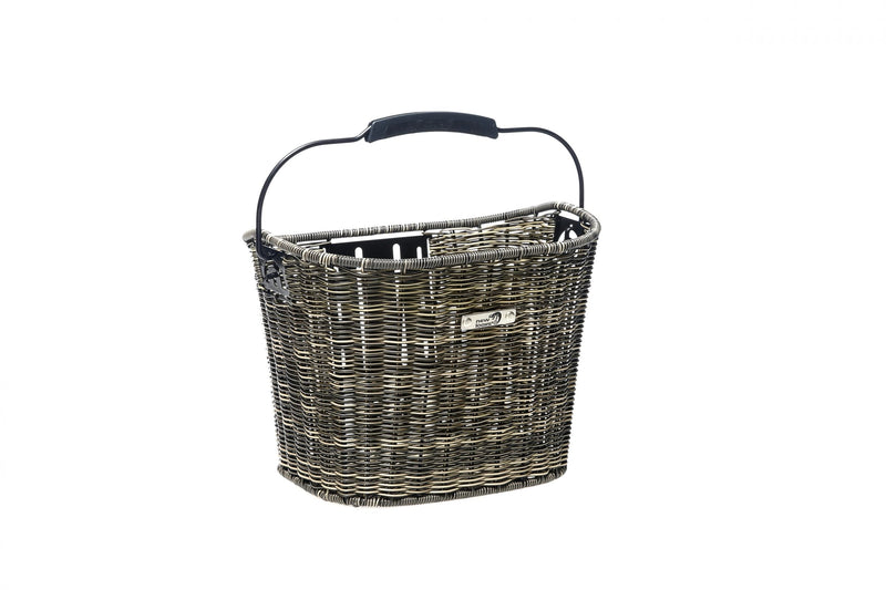 Load image into Gallery viewer, New Looxs mand rattan Lombok 19L grey 34x25x25cm
