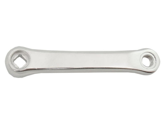 Hulzebos cycle parts b.v. linker crank 152 mm. alu. zilver