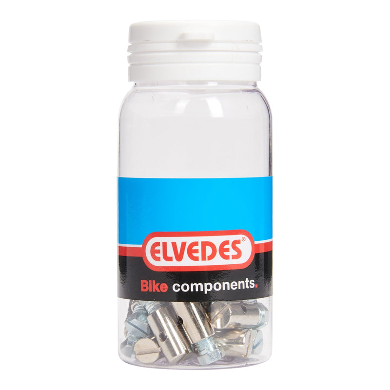 Load image into Gallery viewer, Elvedes schroefnippel 8x15mm messing (25st)
