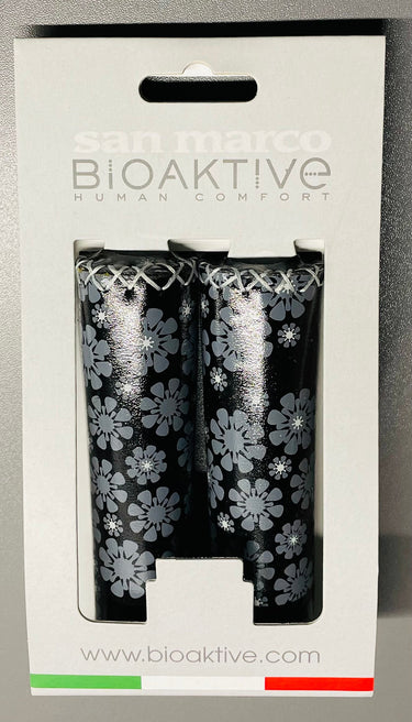 Roveba san marco handvatten grips glamour 125 mm. trendy zwart