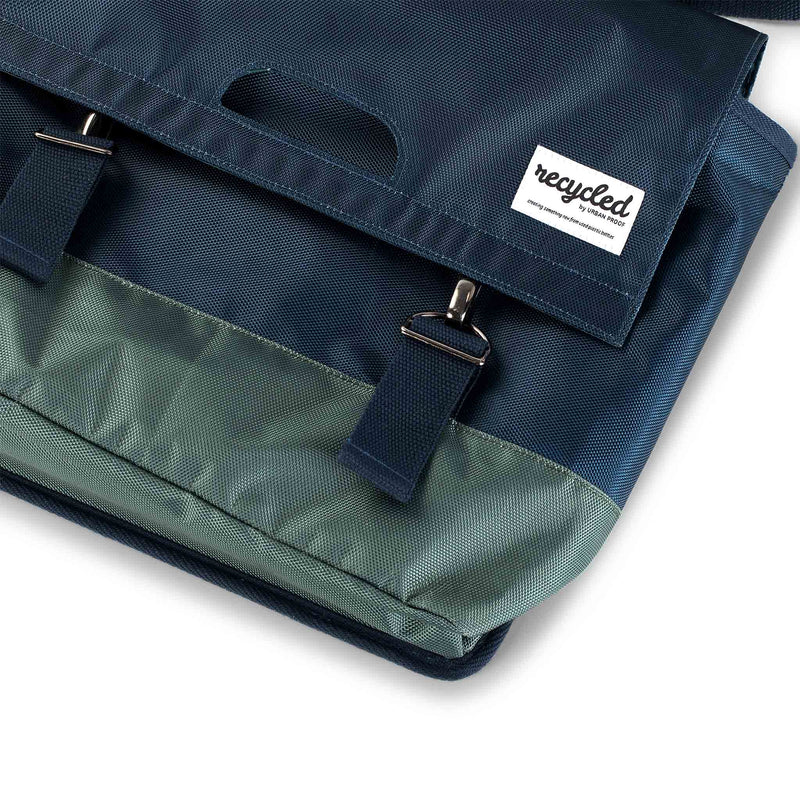 Load image into Gallery viewer, Urban Proof 40L dubbele fietstas - blauw groen
