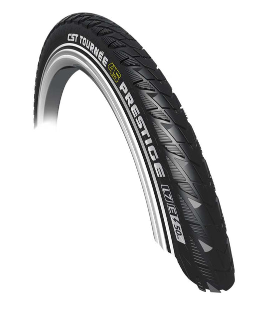 Buitenband CST 26-1.75 (47-559) City Tournee Prestige zwart +R