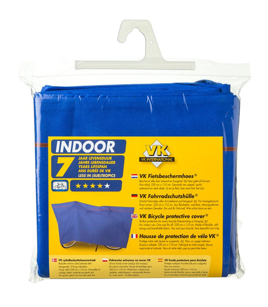 Vk international fietshoes indoor bike cover vk intern. indoor royal blue