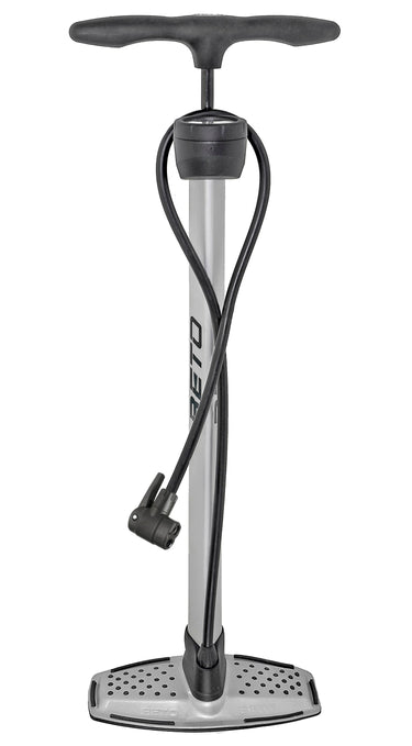 Messingschlager beto pomp alu zilver met meter - 11 bar