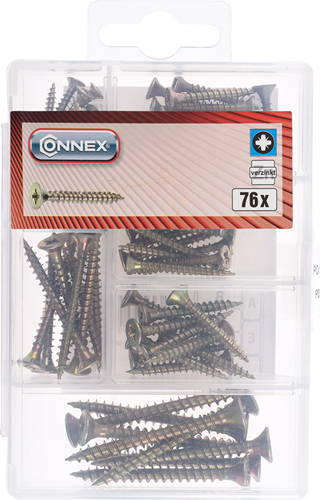 Load image into Gallery viewer, Connex assortiment uni schr. vz pz 76-dlg - dp8500102
