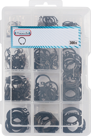Connex assortiment circlips 300-delig - dp8500121