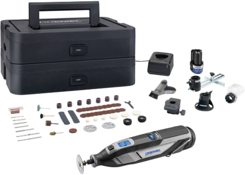 Load image into Gallery viewer, Dremel 8240-5 65 platinum 12v accu multitool set | incl. 2 x 2 ah accu + lader | in koffer - f0138240jp
