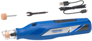 Dremel multigereedschap-systeem 7350ja (model 7350 pet nagelverzorgingskit, hulpstuk incl. beschermkap, 2 x slijpsteen, usb kabel, sleutel, handleiding handige quick start gids) - f0137350pa