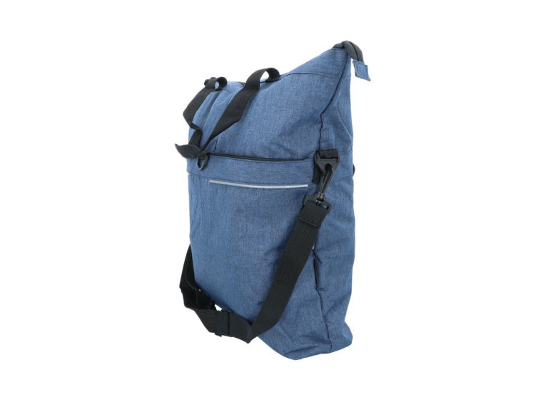 Load image into Gallery viewer, Dresco enkele fietstas en shopper 18 liter blauw
