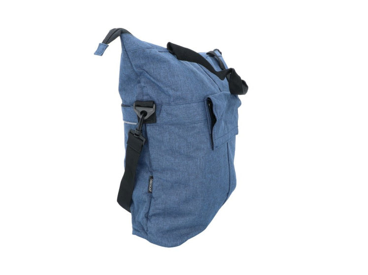 Load image into Gallery viewer, Dresco enkele fietstas en shopper 18 liter blauw
