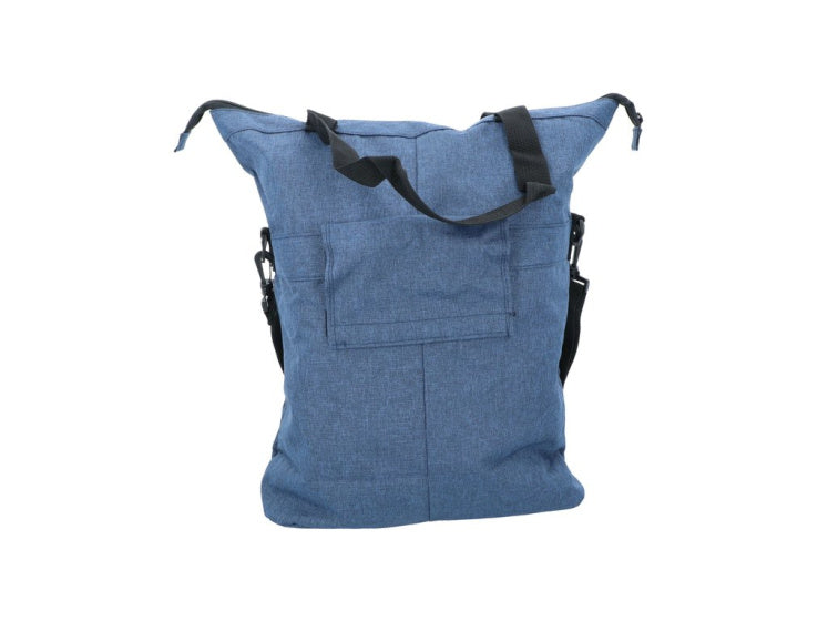 Load image into Gallery viewer, Dresco enkele fietstas en shopper 18 liter blauw
