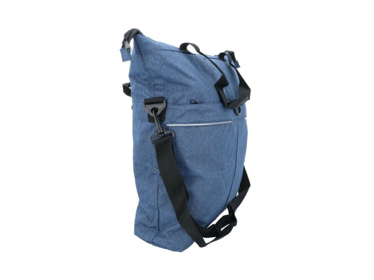 Load image into Gallery viewer, Dresco enkele fietstas en shopper 18 liter blauw
