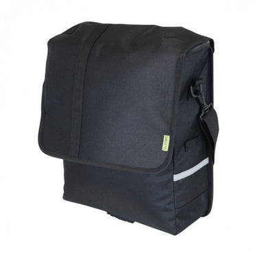 Dresco pakaftas schoudertas 20 liter nylon zwart