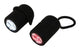 Dresco verlichtingset led 6,5 x 6 x 3,5 cm 2-delig zwart