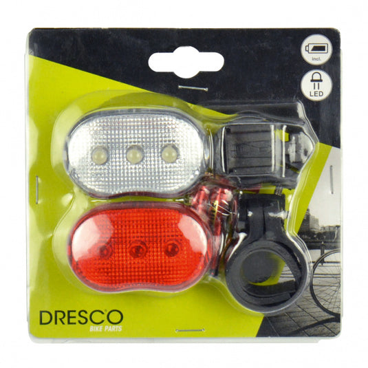 Dresco Verlichtingsset led batterijen rood zwart wit