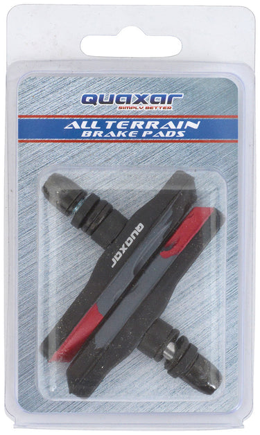 Quaxar triple v-brake color 72mm brake shoes black