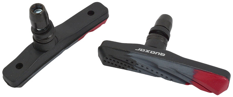 Load image into Gallery viewer, Quaxar triple v-brake color 72mm brake shoes black
