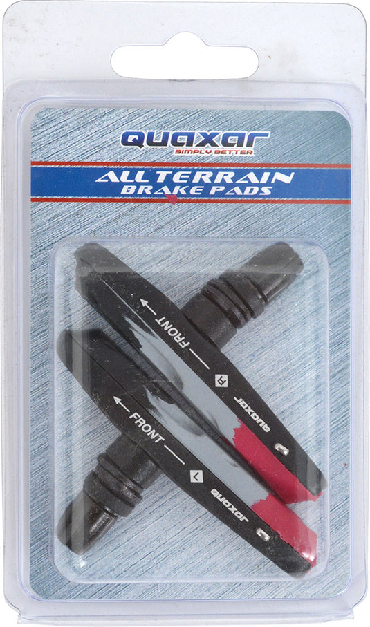 Quaxar air-flow mtb cartridge brake shoes