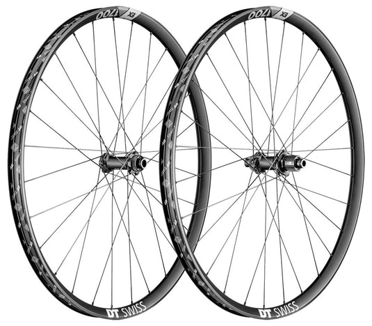 Dt swiss xm 1700 spline® 30 cl boost 27,5 wheelset | shimano micro spline