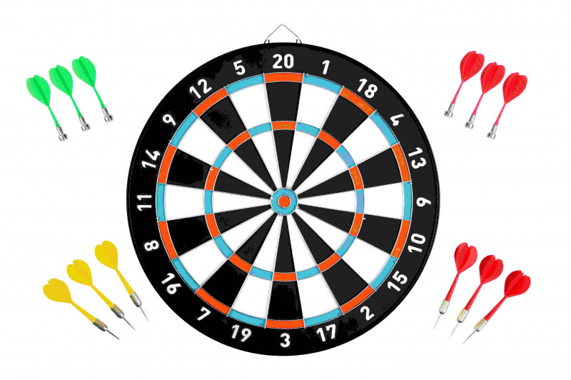 Load image into Gallery viewer, Angeltoys dubbelzijdig magnetisch papieren dartbord space thema
