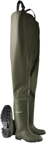 Dunlop 388vp waadpak pricemastor chest wader groen - maat 46 - 15.032.023.46