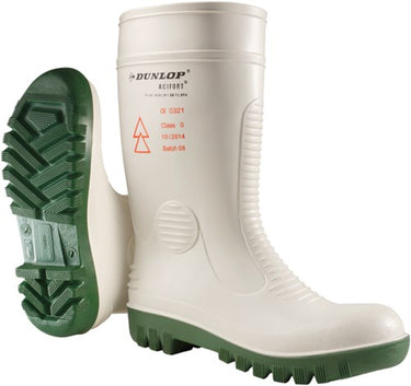 Dunlop a571411 high voltage beveiligd sb wit groen - maat 42 - 00.036.001.42