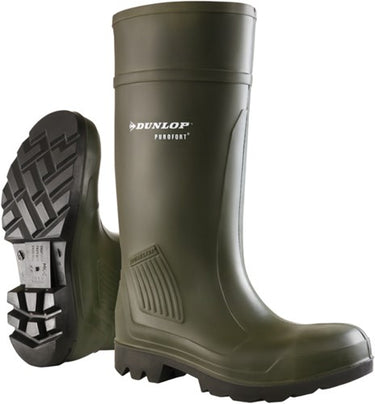 Dunlop d460933 purofort professional (onbeveiligd) | donkergroen | maat 47 - 15.032.038.47