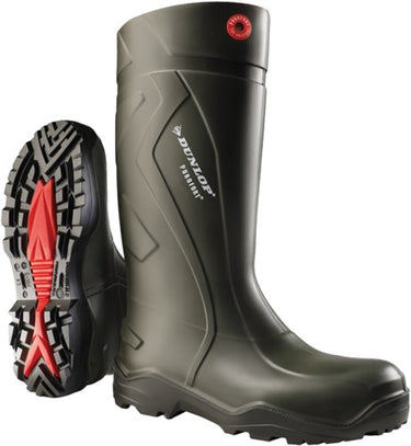 Dunlop d760933 purofort+ (onbeveiligd) groen - maat 41 - 15.032.043.41