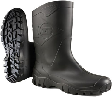 Dunlop dee calf blauw zwart kuitlaars pvc zwart 1819 - maat 47 - 00.036.005.47