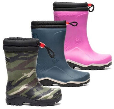 Dunlop k310931 blizzard kinderlaars gevoerd pvc | camouflage 14587 | maat 29 - 00.036.023.29