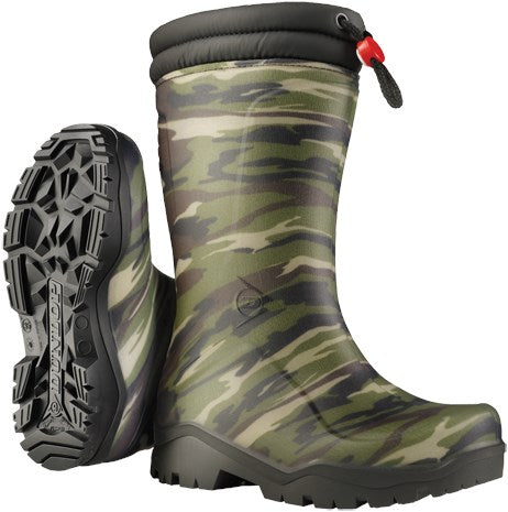 Afbeelding laden in galerijviewer, Dunlop k310931 blizzard kinderlaars gevoerd pvc | camouflage 14587 | maat 30 - 00.036.023.30
