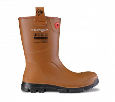 Load image into Gallery viewer, Dunlop lj2hr42 purofort rigpro s5 | bruin | maat 46 - 8713197053293

