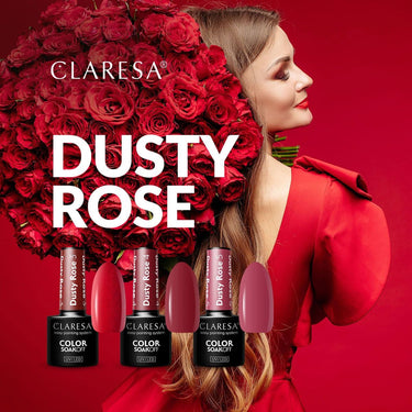 Claresa uv led gellak 5ml dusty rose 5