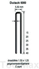Dutack 5.5mm nieten | 40mm | 5000 stuks - 5028034