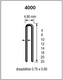 Dutack niet serie 4000 cnk 4mm doos 5 duizend - 5024011
