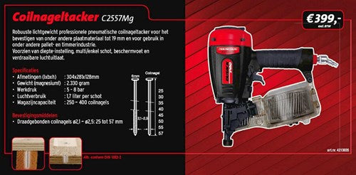 Afbeelding laden in galerijviewer, Dutack pro c2557mg | coilnails | 25 t m 57mm - 4213035
