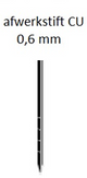 Dutack stift 0,60 cu 22 mm doos 10 duizend - 5116007