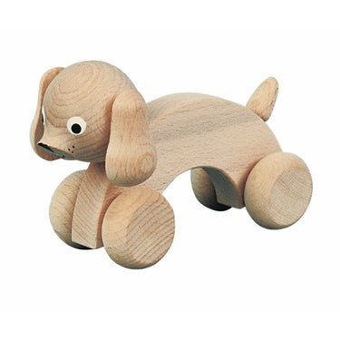 Miva duwfiguur hond (naturel)