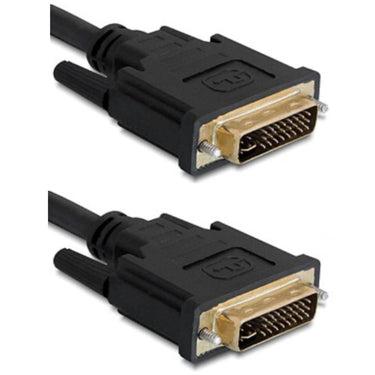 Delock dvi 24+5 kabel (zwart, 1 meter)