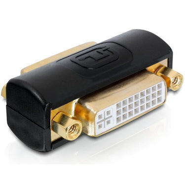 Delock dvi-i 24+5 dvi-i 24+5 adapter (zwart)