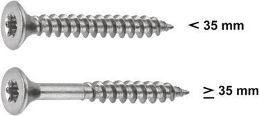 Connex universele schroef tx 4x50 10 rvsa4 - dy3254050