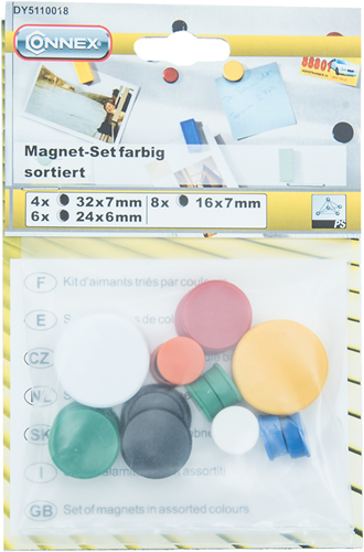 Load image into Gallery viewer, Connex magneten (diverse afmetingen) 18st - dy5110018
