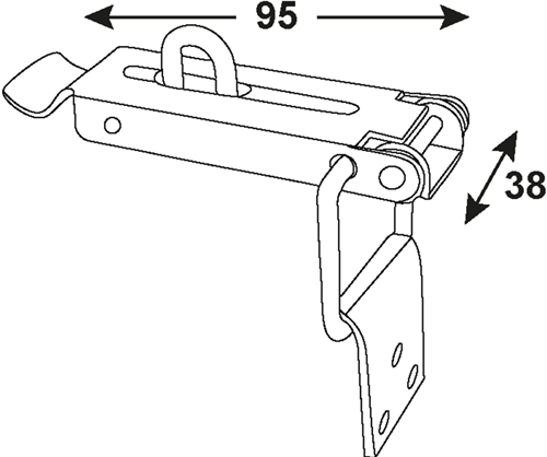 Load image into Gallery viewer, Connex kistsluiting 95x38 sb bvz - dyb2006392
