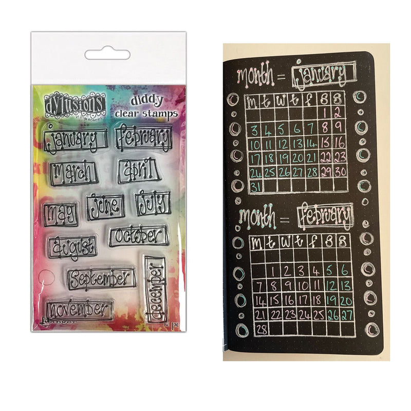 Load image into Gallery viewer, Ranger ink ranger • dylusions diddy clear stamps boxed monthly
