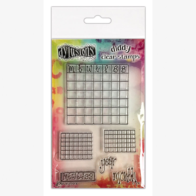Load image into Gallery viewer, Ranger ink ranger • dylusions diddy clear stamps check it out!

