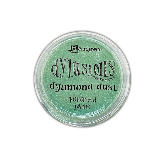 Ranger ink ranger • dylusions dyamond dust polished jade