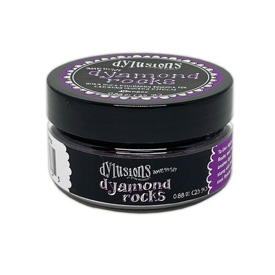 Ranger ink ranger • dyan reaveley dylusions dyamond rocks amethyst